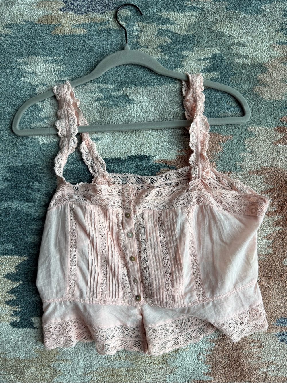 LoveShackFancy Vietta Cotton Tank Top